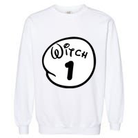 Witch 1 2 3 4 5 Custom Personalize Halloween Garment-Dyed Sweatshirt