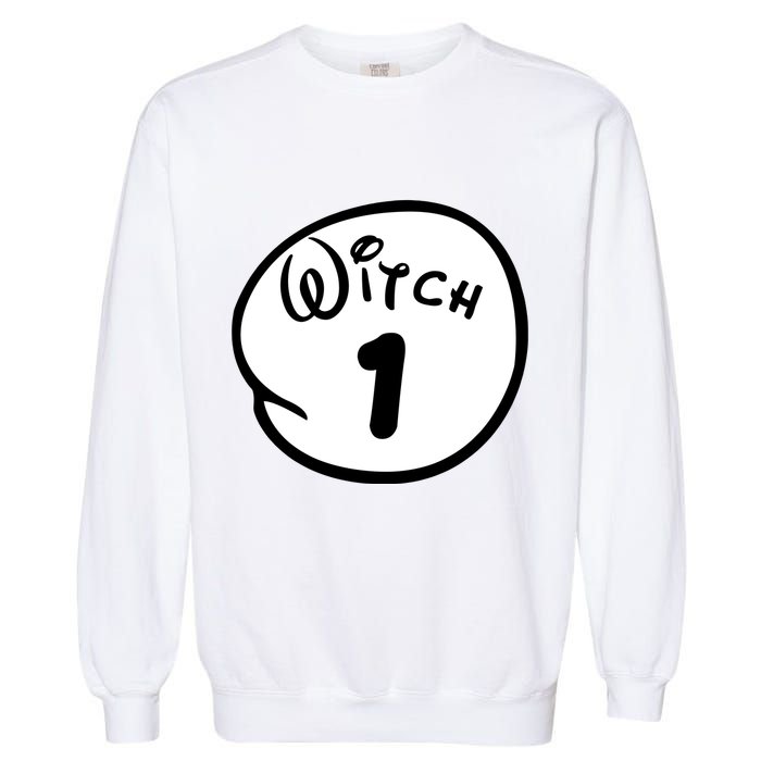 Witch 1 2 3 4 5 Custom Personalize Halloween Garment-Dyed Sweatshirt