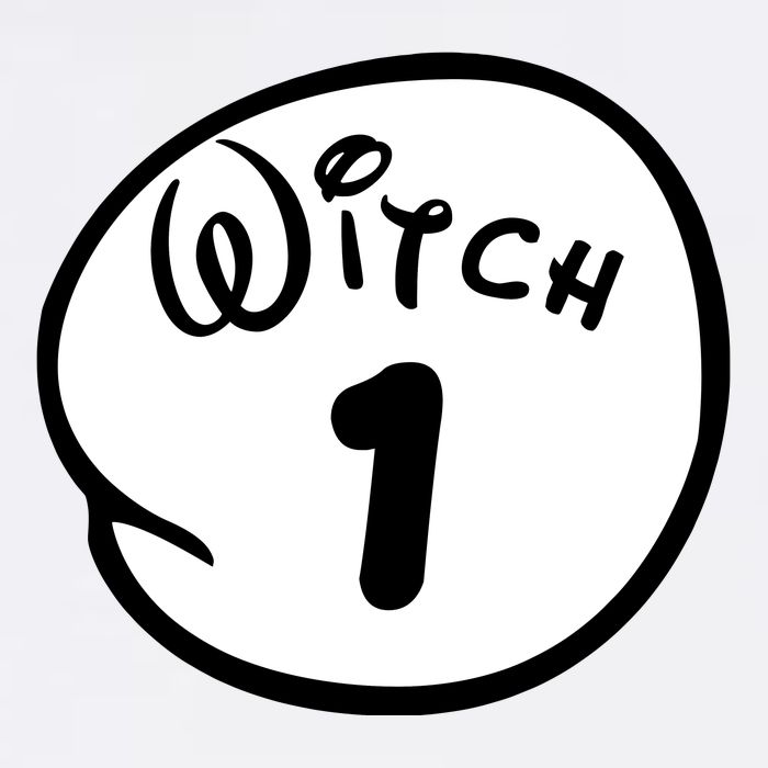 Witch 1 2 3 4 5 Custom Personalize Halloween Garment-Dyed Sweatshirt
