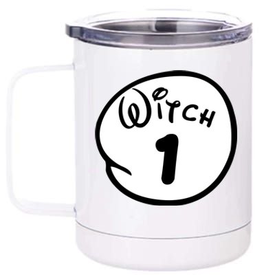 Witch 1 2 3 4 5 Custom Personalize Halloween 12 oz Stainless Steel Tumbler Cup