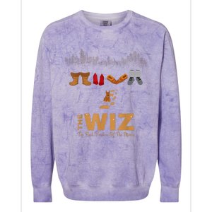 Wiz 1970s Black Movies Broadway Musical Adaptations Colorblast Crewneck Sweatshirt