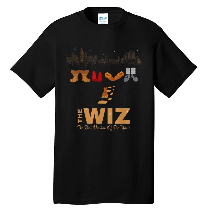 Wiz 1970s Black Movies Broadway Musical Adaptations Tall T-Shirt