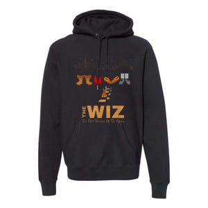 Wiz 1970s Black Movies Broadway Musical Adaptations Premium Hoodie