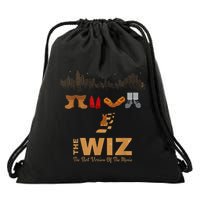 Wiz 1970s Black Movies Broadway Musical Adaptations Drawstring Bag