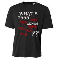 Whats 1000 Minus 7 Tokyo Anime Cooling Performance Crew T-Shirt