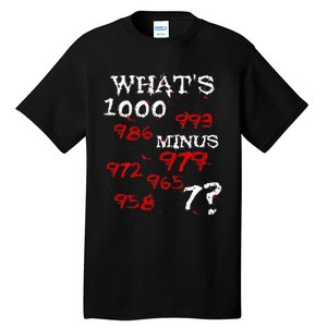 Whats 1000 Minus 7 Tokyo Anime Tall T-Shirt