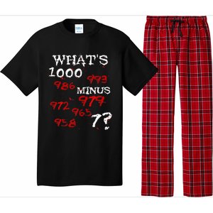 Whats 1000 Minus 7 Tokyo Anime Pajama Set