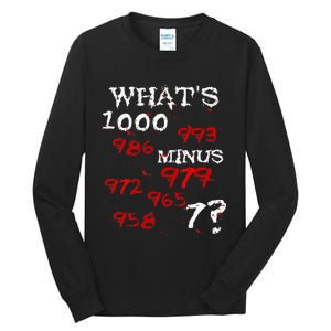 Whats 1000 Minus 7 Tokyo Anime Tall Long Sleeve T-Shirt