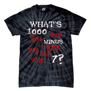 Whats 1000 Minus 7 Tokyo Anime Tie-Dye T-Shirt