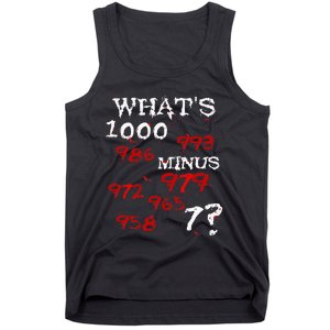 Whats 1000 Minus 7 Tokyo Anime Tank Top