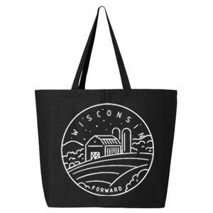 Wisconsin 1848 State Of Wisconsin 25L Jumbo Tote