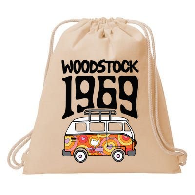 W.Oodstock 1969 Van Drawstring Bag