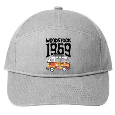 W.Oodstock 1969 Van 7-Panel Snapback Hat