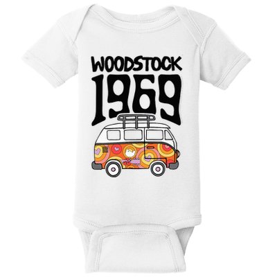 W.Oodstock 1969 Van Baby Bodysuit