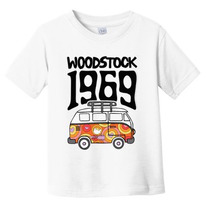 W.Oodstock 1969 Van Toddler T-Shirt