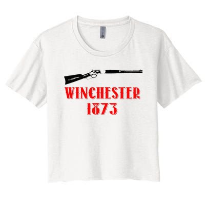 Winchester 1873 Women's Crop Top Tee