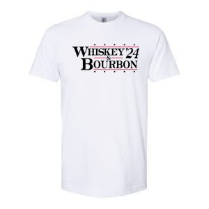 Whiskey 24 And Bourbon Softstyle CVC T-Shirt