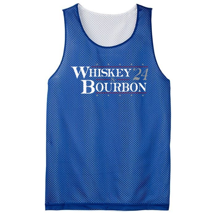 Whiskey 24 And Bourbon Mesh Reversible Basketball Jersey Tank