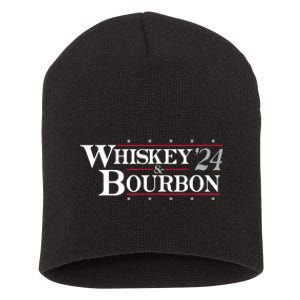 Whiskey 24 And Bourbon Short Acrylic Beanie