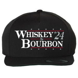 Whiskey 24 And Bourbon Wool Snapback Cap