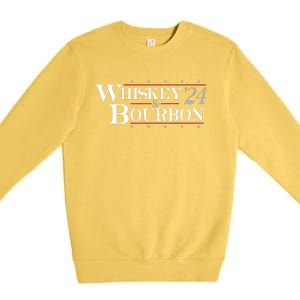 Whiskey 24 And Bourbon Premium Crewneck Sweatshirt