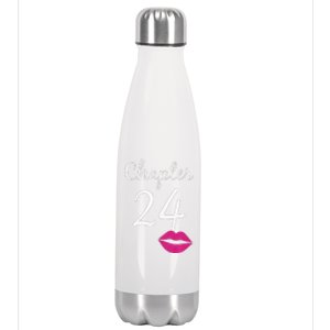 Women 24th Birthday Gift Chapter 24 Years Old 24th Bday Stainless Steel Insulated Water Bottle