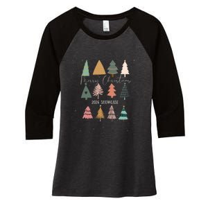 Wiloki 2024 Fall Session | Christmas Showcase Women's Tri-Blend 3/4-Sleeve Raglan Shirt