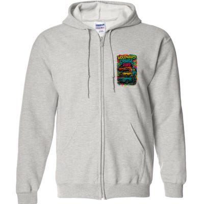 Woodward 2025 Graffiti Style Full Zip Hoodie