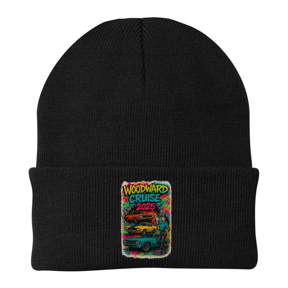 Woodward 2025 Graffiti Style Beanie