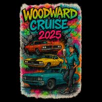Woodward 2025 Graffiti Style Poster