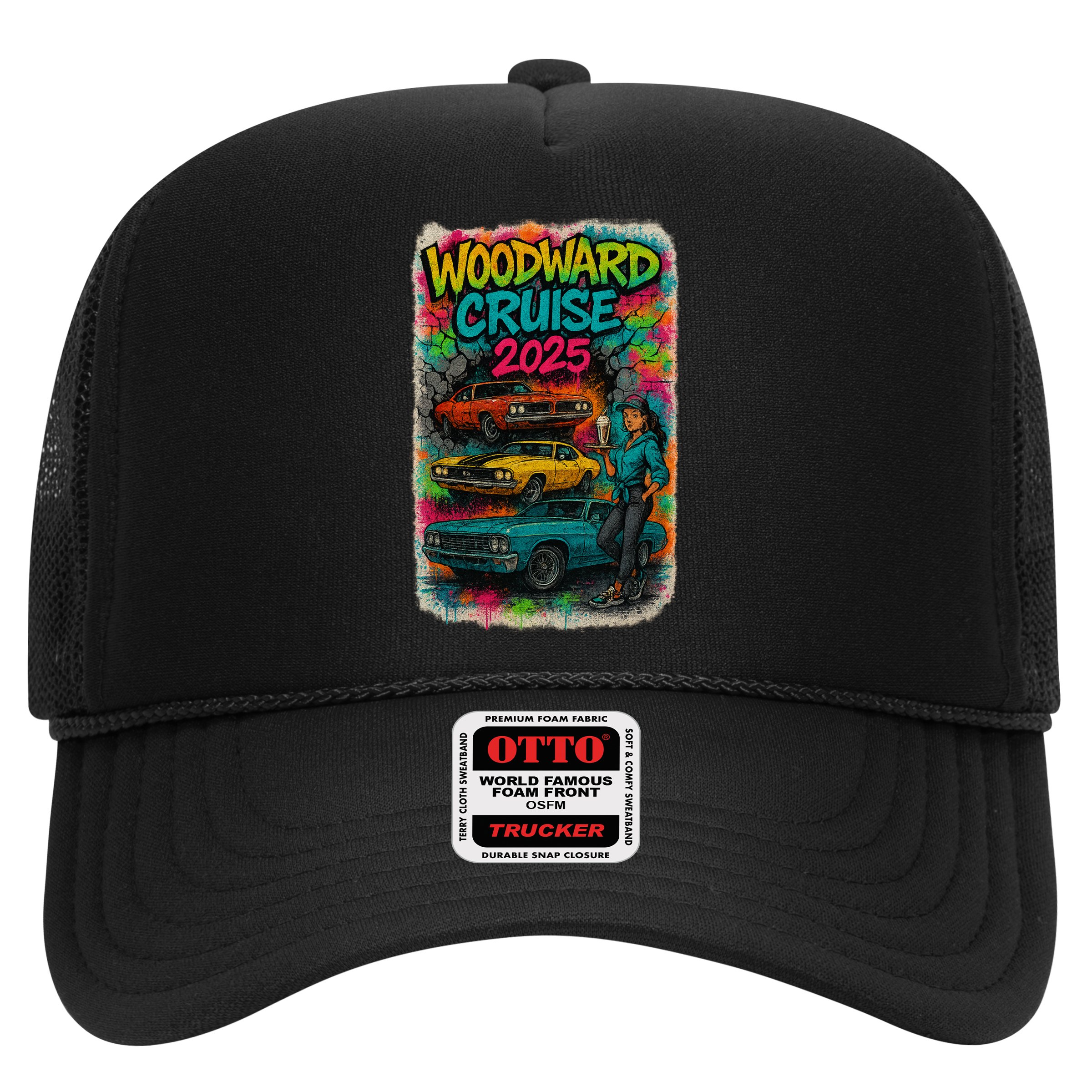 Woodward 2025 Graffiti Style Hat