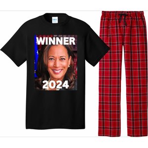 Winner 2024 Madam President Kamala Harris Finish The Job Pajama Set