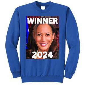 Winner 2024 Madam President Kamala Harris Finish The Job Sweatshirt