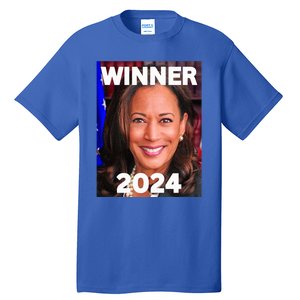 Winner 2024 Madam President Kamala Harris Finish The Job Tall T-Shirt