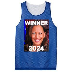 Winner 2024 Madam President Kamala Harris Finish The Job Mesh Reversible Basketball Jersey Tank