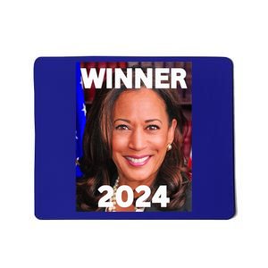 Winner 2024 Madam President Kamala Harris Finish The Job Mousepad