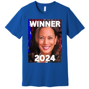 Winner 2024 Madam President Kamala Harris Finish The Job Premium T-Shirt