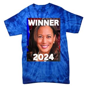 Winner 2024 Madam President Kamala Harris Finish The Job Tie-Dye T-Shirt