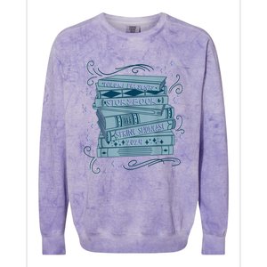 Wiloki 2024 Spring Session Storybook Showcase Lover Colorblast Crewneck Sweatshirt