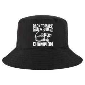 Winner 2 Times Back To Back Fantasy Football Champion Cool Comfort Performance Bucket Hat