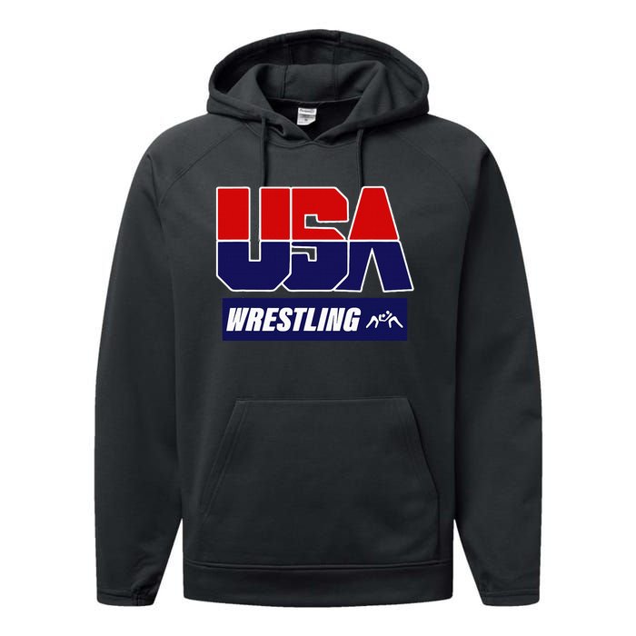 Wrestling 2024 Usa Team Performance Fleece Hoodie