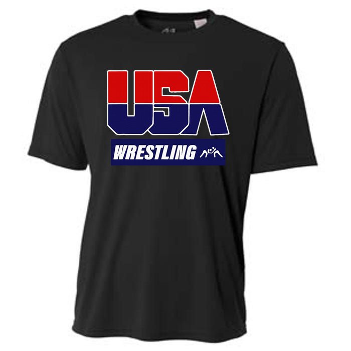 Wrestling 2024 Usa Team Cooling Performance Crew T-Shirt