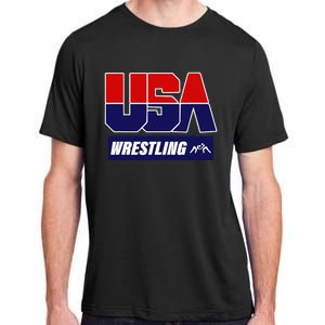 Wrestling 2024 Usa Team Adult ChromaSoft Performance T-Shirt