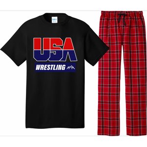 Wrestling 2024 Usa Team Pajama Set