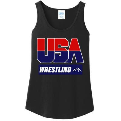 Wrestling 2024 Usa Team Ladies Essential Tank