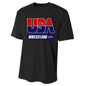 Wrestling 2024 Usa Team Performance Sprint T-Shirt