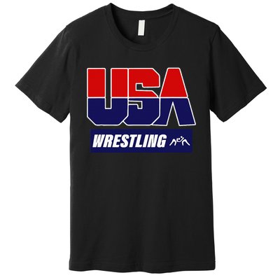 Wrestling 2024 Usa Team Premium T-Shirt