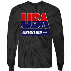 Wrestling 2024 Usa Team Tie-Dye Long Sleeve Shirt