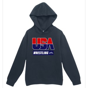 Wrestling 2024 Usa Team Urban Pullover Hoodie