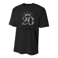 Wo 20 years old It's my Birthday Wo 20th Birthday Funny gift Youth Performance Sprint T-Shirt